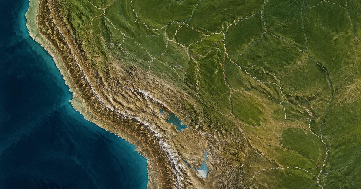 La carte du Pérou et de la Bolivie pour construire son itinéraire sans se perdre en chemin