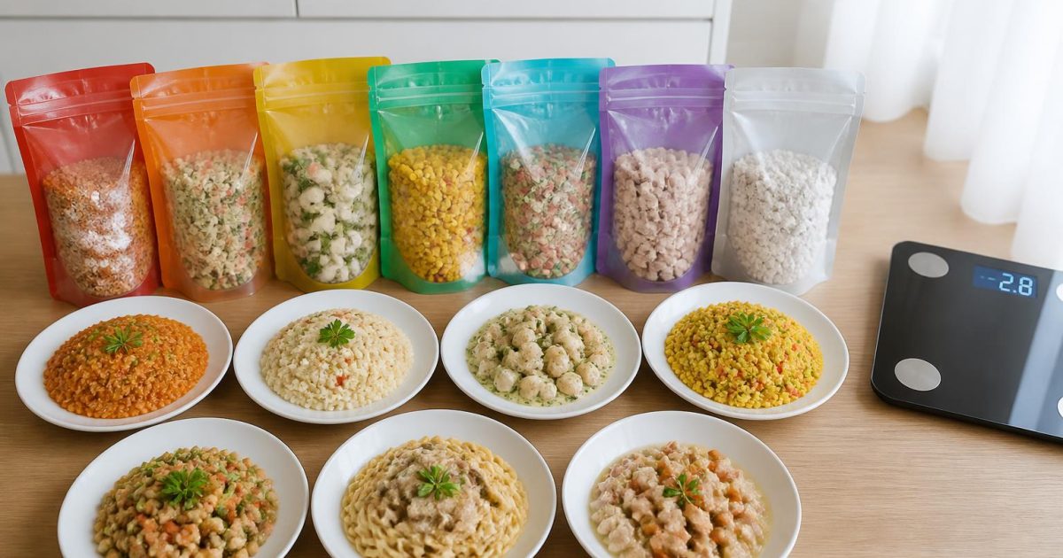 Repas lyophilisés sur 7 jours : pourquoi j’ai perdu 3.2kg malgré 3500 kcal/jour