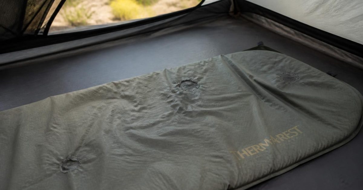 Le matelas Thermarest qui s’est crevé 3 fois en 18 mois : la cause n’était pas le sol