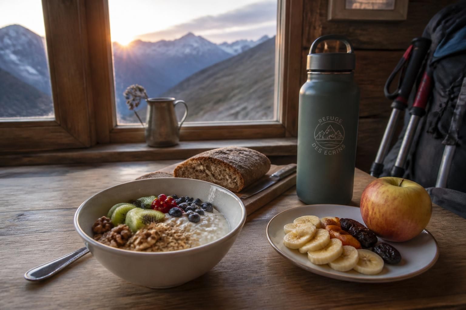 découvrez le petit-déjeuner énergétique qui m'a permis de grimper 1300m de dénivelé positif avant 11h, comparé à celui qui m'a fait abandonner dès 9h30. astuces et conseils pour bien démarrer vos sorties en montagne.