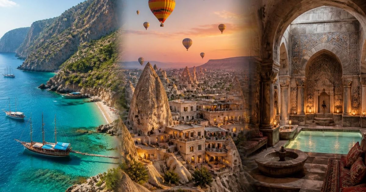 Mon carnet de route en Turquie, entre côtes méditerranéennes, Cappadoce et hammams oubliés