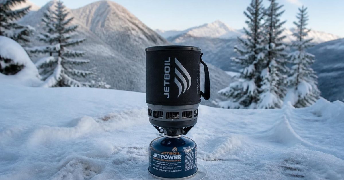 Jetboil Flash à -7°C : la cartouche qui n’a pas voulu s’allumer au 4e jour