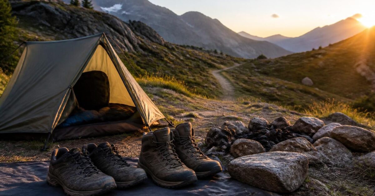 Chaussures basses vs mid sur 3 GR avec bivouac : 380km de retour terrain